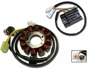 CARG1361 & CARR1361 Stator and voltage regulator rectifier Yamaha WR250 WR450 CARG1361 & CARR1361 Stator and voltage regulator rectifier Yamaha WR250 WR450