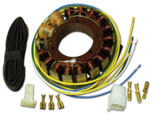 Stator Honda CX500 CX500C CX500D Custom Deluxe FT500 Ascot CB250RS electric start - CARG471 Stator Honda CX500 CX500C CX500D Custom Deluxe FT500 Ascot CB250RS electric start - CARG471