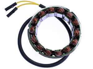 Ducati twins Moto Guzzi 2 phase Generator Stator - CARG921 Ducati twins Moto Guzzi 2 phase Generator Stator - CARG921