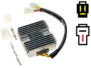 CARR171 - Suzuki DR GS GSX RF Husaberg FE FS FC MOSFET Voltage regulator rectifier (SH640HA) CARR171 - Suzuki DR GS GSX RF Husaberg FE FS FC MOSFET Voltage regulator rectifier (SH640HA)