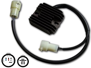CARR694Ka - Kawasaki ZX600 ZX636 ZX6R ZX-6R MOSFET Voltage regulator rectifier - SH650-12 CARR694Ka - Kawasaki ZX600 ZX636 ZX6R ZX-6R MOSFET Voltage regulator rectifier - SH650-12
