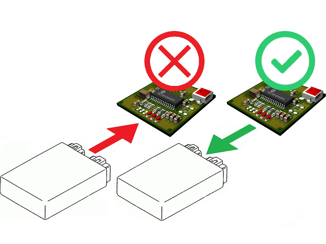 Modern advanced Carmo ignition PCB in original housing VERV1 Modern advanced Carmo ignition PCB in original housing VERV1