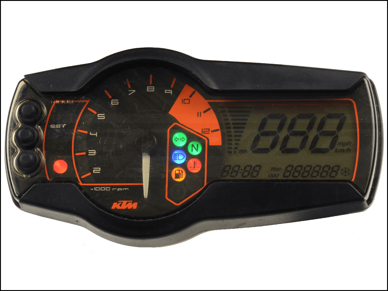 KTM 990 Superduke Adventure Dashboard