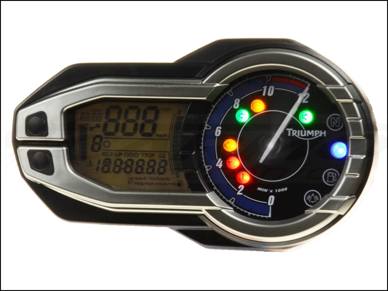 Triumph Tiger 800 800XC Dashboard (2010-2014)