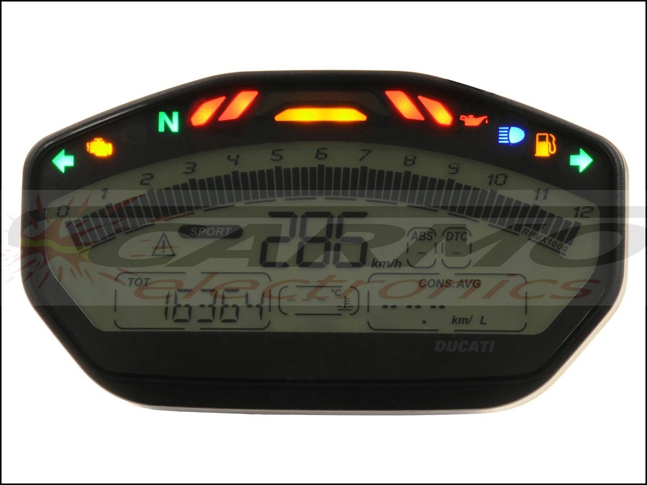 Ducati Monster 659 Dashboard