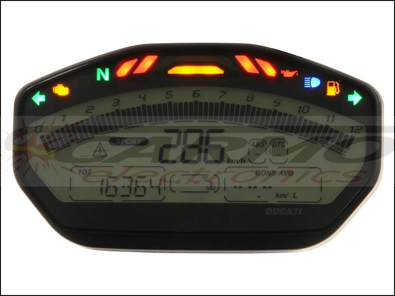 Ducati Monster 797 Dashboard