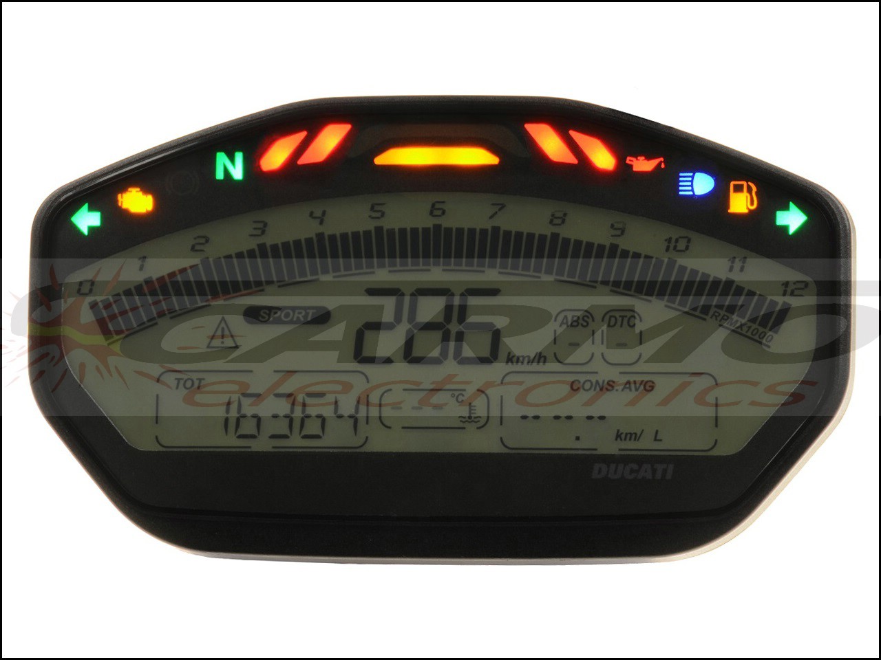 Ducati Monster 821 Dashboard