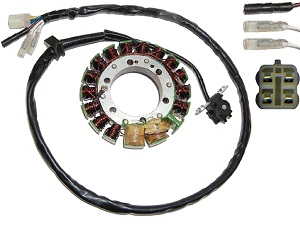 Honda TRX400EX TRX400X Sportrax ATV 1999-2014 Stator - ESG490 ElectroSport Honda TRX400EX TRX400X Sportrax ATV 1999-2014 Stator - ESG490 ElectroSport