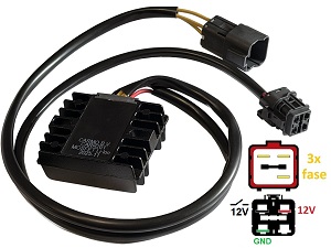 CARR204KVF Kawasaki Brute Force 300 KVF300 - MOSFET Voltage regulator rectifier (SH532-12B3) CARR204KVF Kawasaki Brute Force 300 KVF300 - MOSFET Voltage regulator rectifier (SH532-12B3)