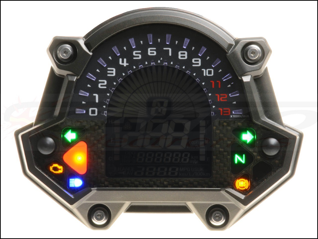 Kawasaki Z650 Dashboard