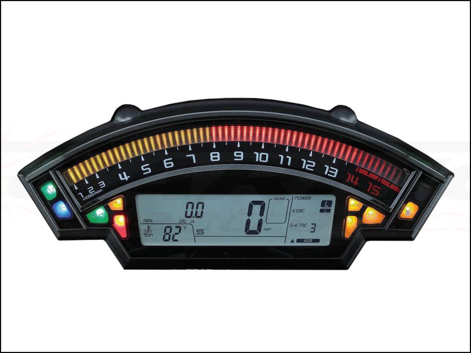 Kawasaki ZX10R Ninja Dashboard (>2016)