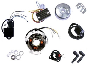 Stator Kit - STK-102D-DC BSA Norton Royal Enfield Triumph stator alternator lighting ignition Stator Kit - STK-102D-DC BSA Norton Royal Enfield Triumph stator alternator lighting ignition