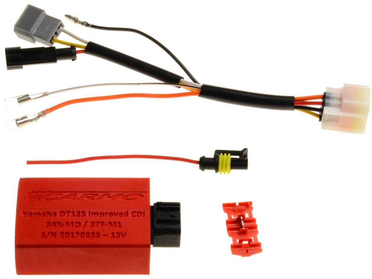 Improved Yamaha DT125 DT125LC YPVS CDI 34X-MO, 57U-MO Improved Yamaha DT125 DT125LC YPVS CDI 34X-MO, 57U-MO