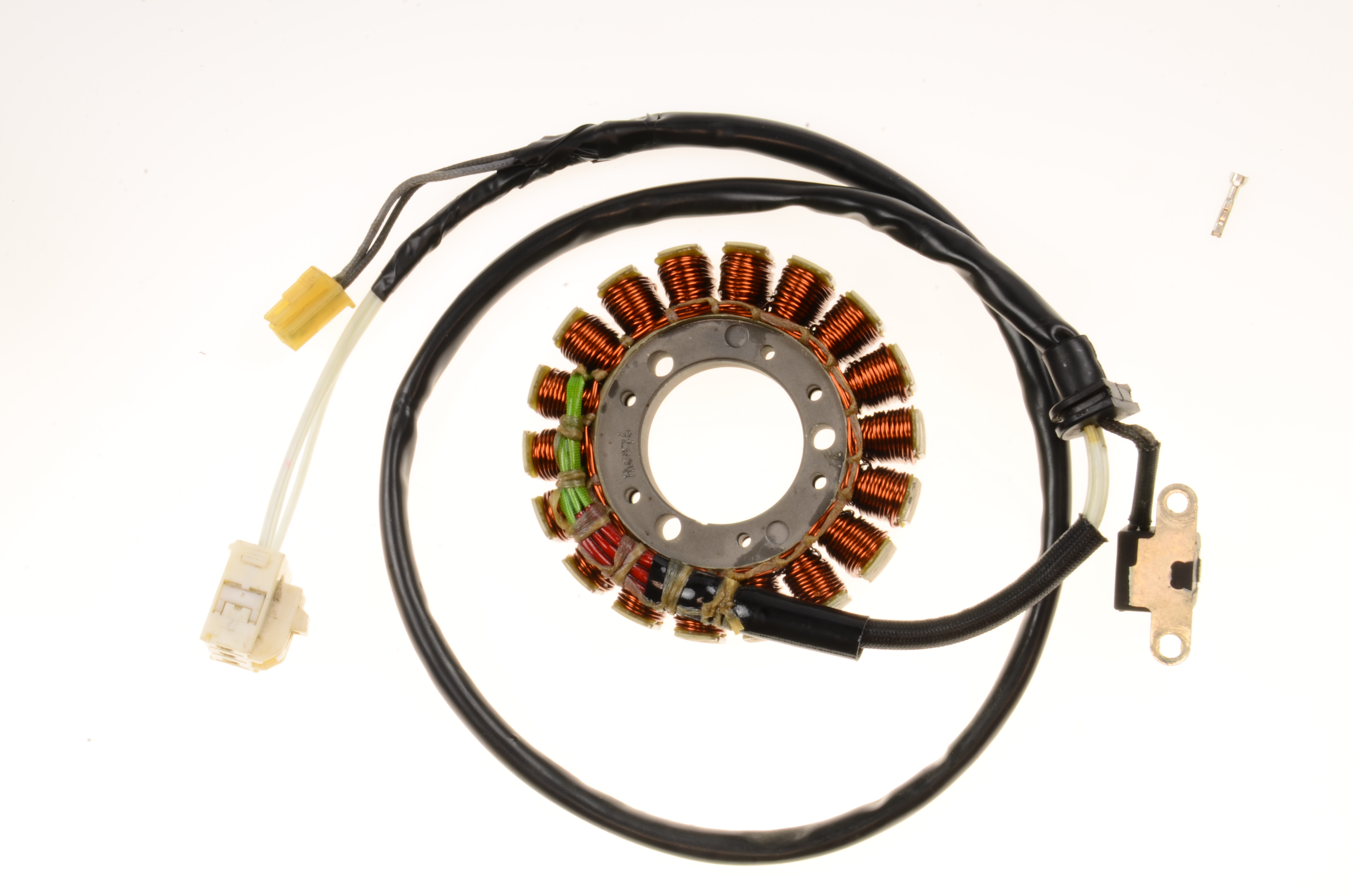 Yamaha FZS stator alternator rewinding Yamaha FZS stator alternator rewinding