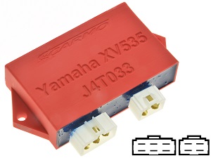 Yamaha XV535 Virago igniter ignition module CDI TCI Box (J4T033, 3BT-00XV535 Virago igniter ignition module TCI CDI Box (J4T033) Yamaha XV535 Virago igniter ignition module CDI TCI Box (J4T033, 3BT-00XV535 Virago igniter ignition module TCI CDI Box (J4T033)