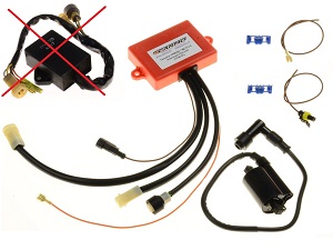 Yamaha YFM350 Big-Bear Moto4 igniter ignition module CDI TCI Box set (1YW-21) Yamaha YFM350 Big-Bear Moto4 igniter ignition module CDI TCI Box set (1YW-21)