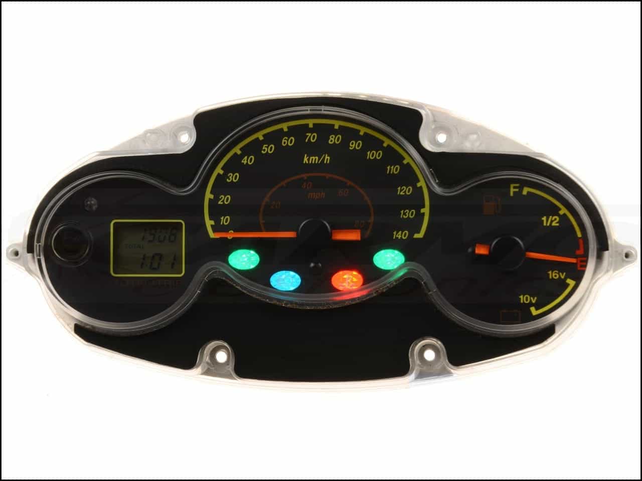 Yamaha YP125E Majesty Dashboard