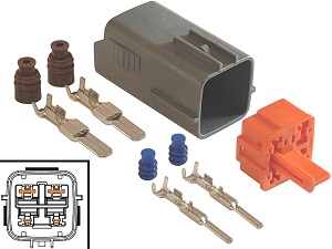 Kawasaki bike regulator power connector plug