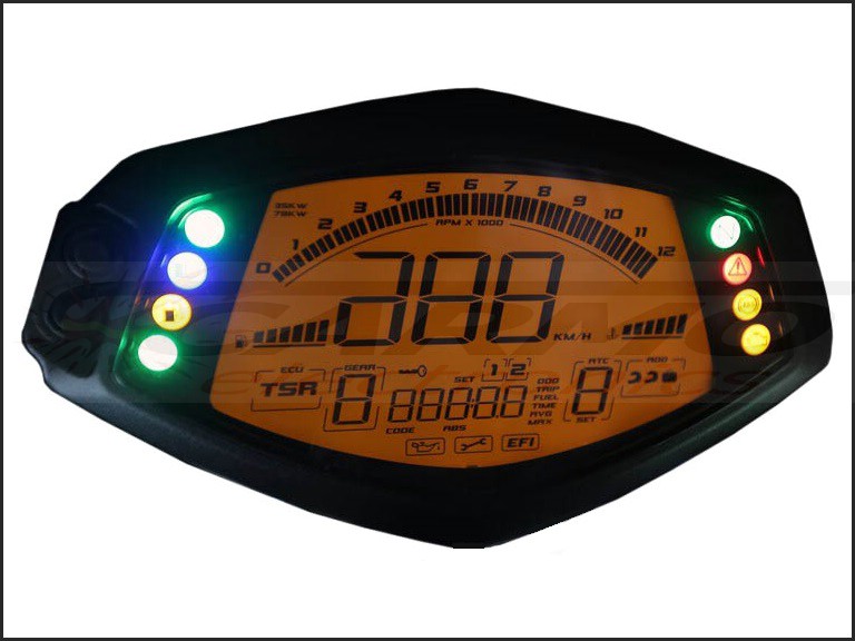 Aprilia Caponord 1200 Dashboard