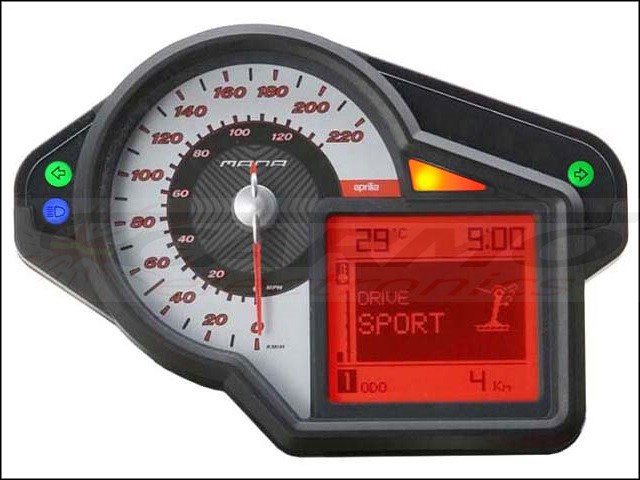 Aprilia Mana 850 Dashboard
