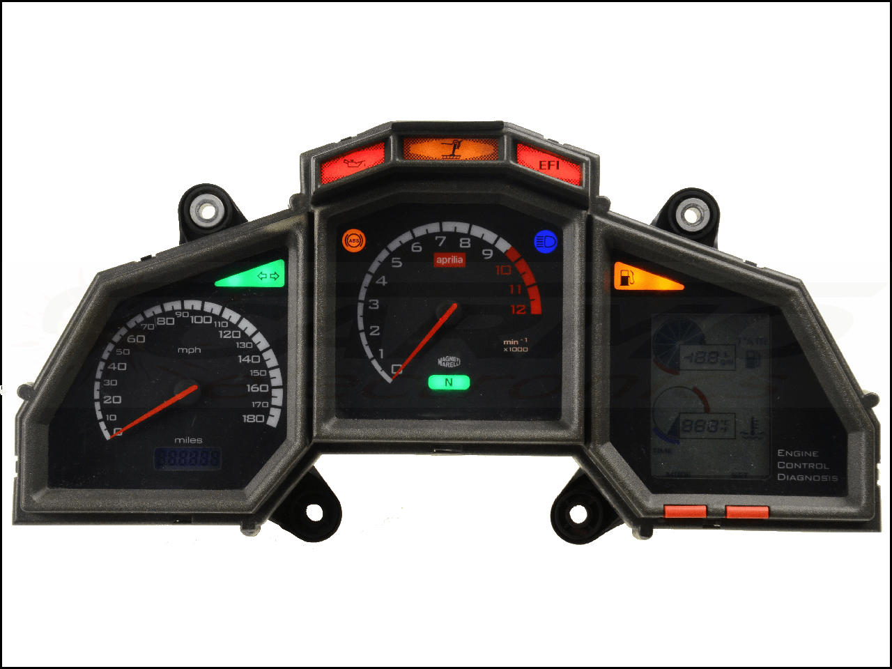 Aprilia ETV1000 Caponord Dashboard