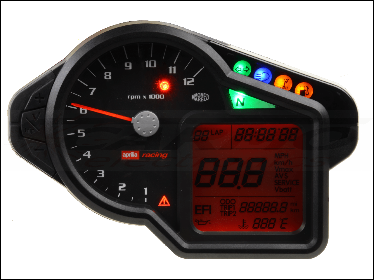 Aprilia RSV Mille / RSV1000R / RSV1000RR Dashboard