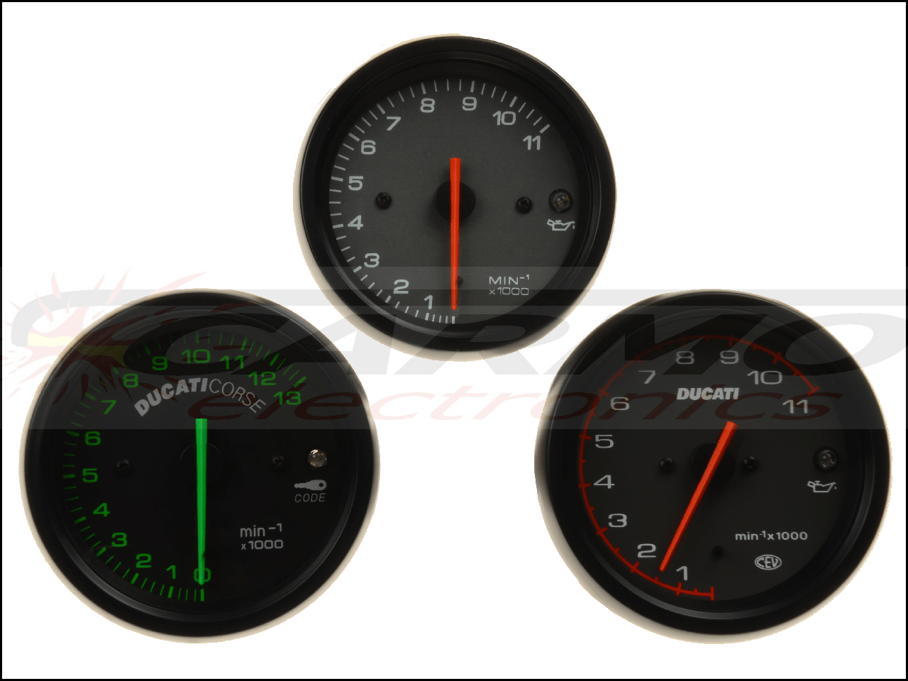 Ducati rpm counter Dashboard (for example Ducati 748 916 996 998 +/-2000)
