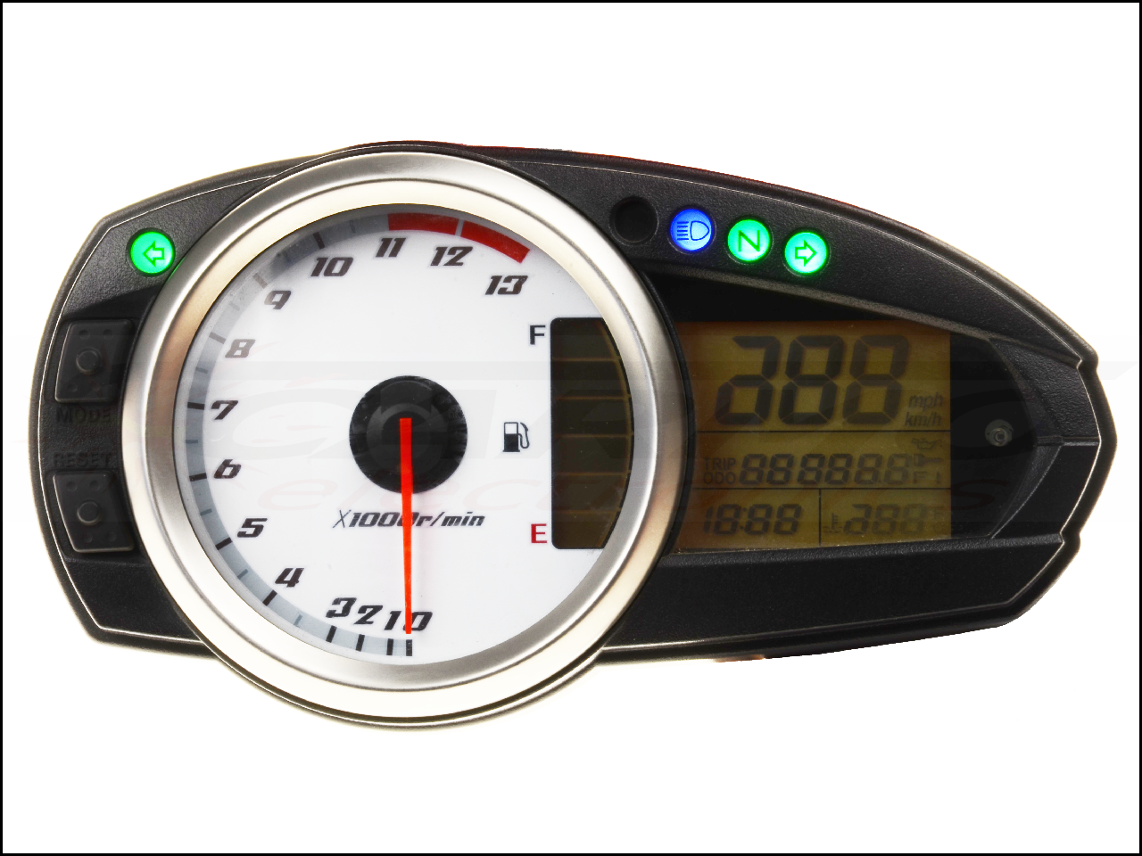 Kawasaki Z1000 Dashboard (2007-2009)