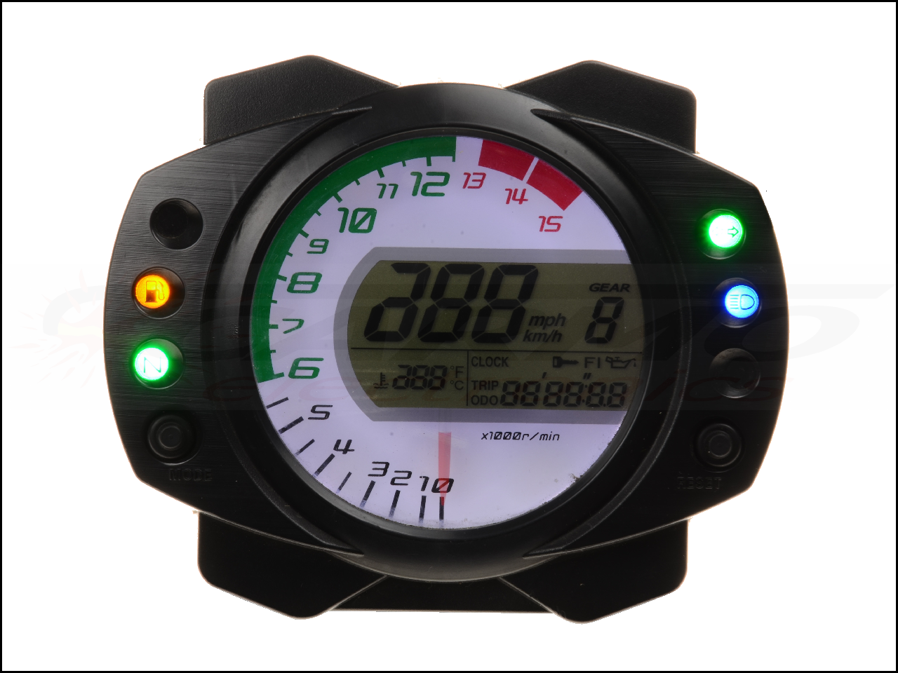 Kawasaki ZX10R Ninja Dashboard (2006-2007)