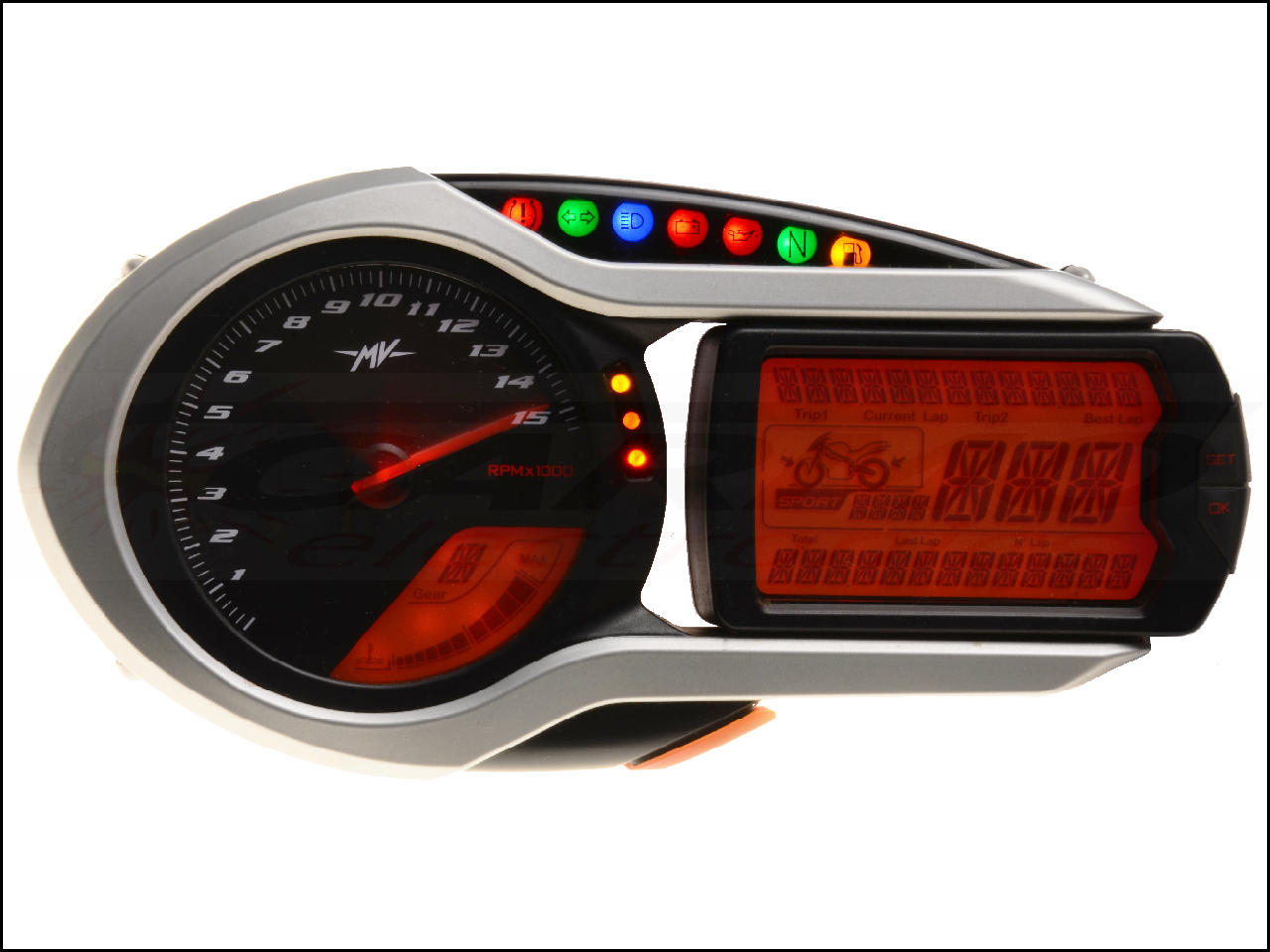 MV Agusta Brutale 1090 Dashboard