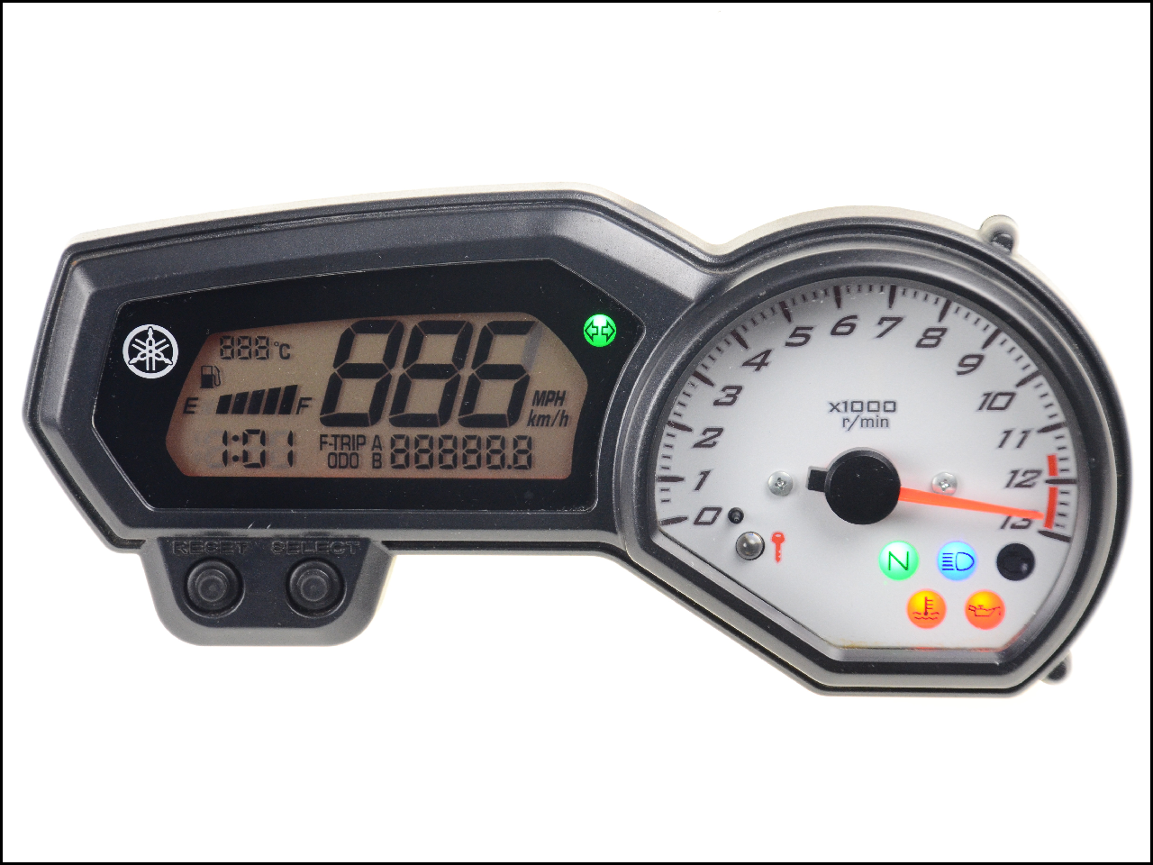 Yamaha FZ1 Fazer 1000 Dashboard