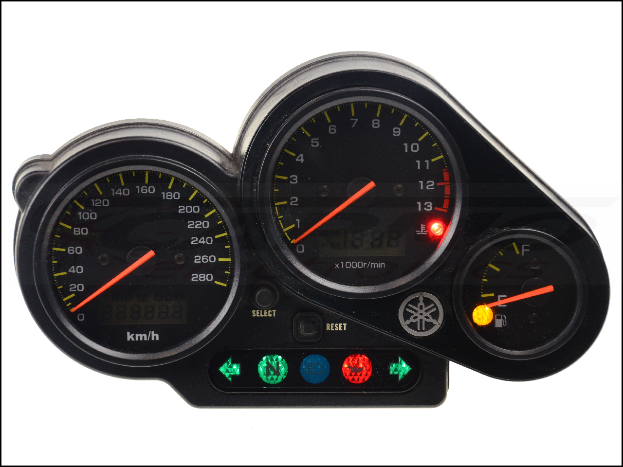 Yamaha FZS600 FZS1000 Fazer Dashboard