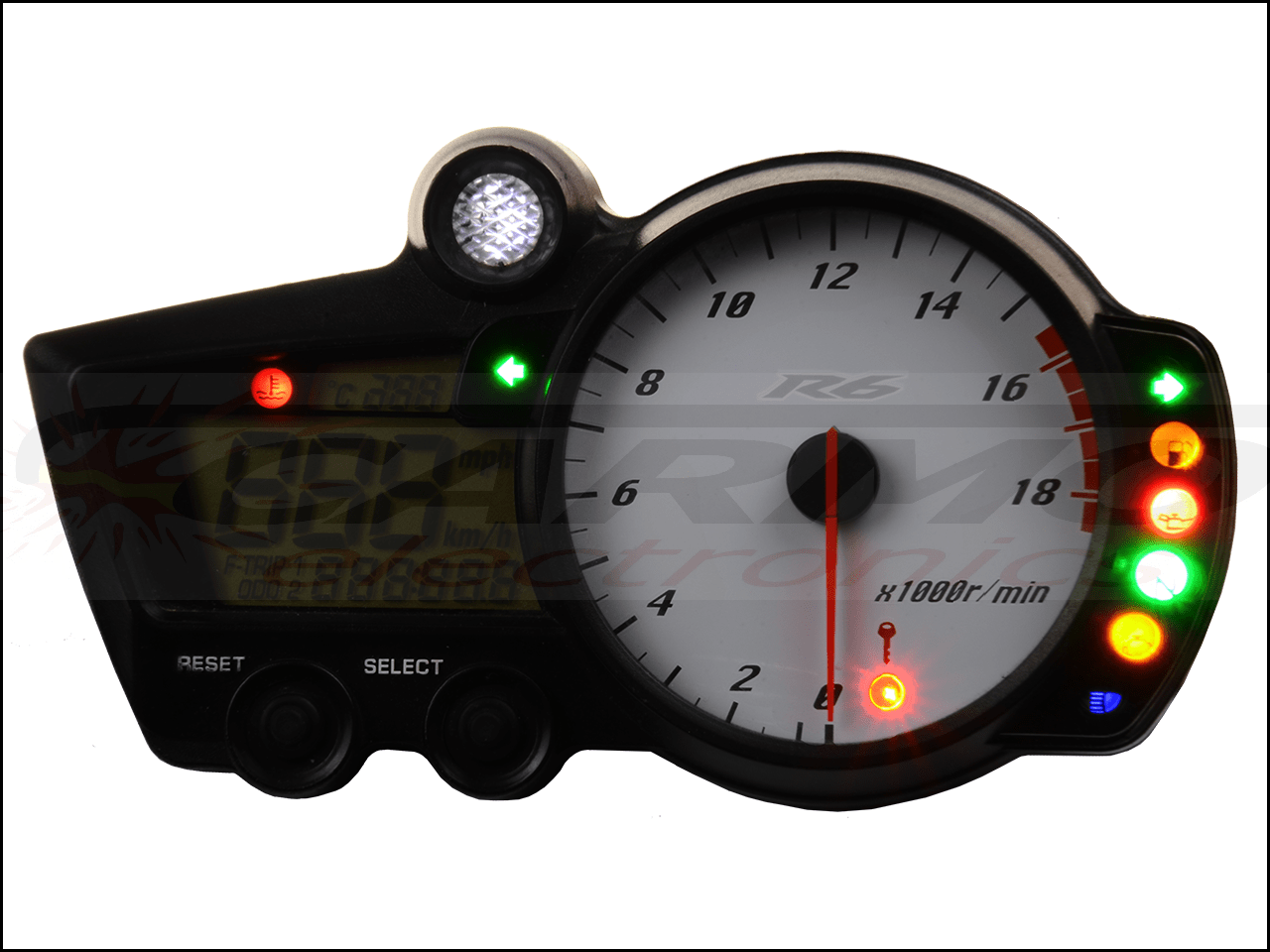 Yamaha YZF-R6 Dashboard (2003-2005)