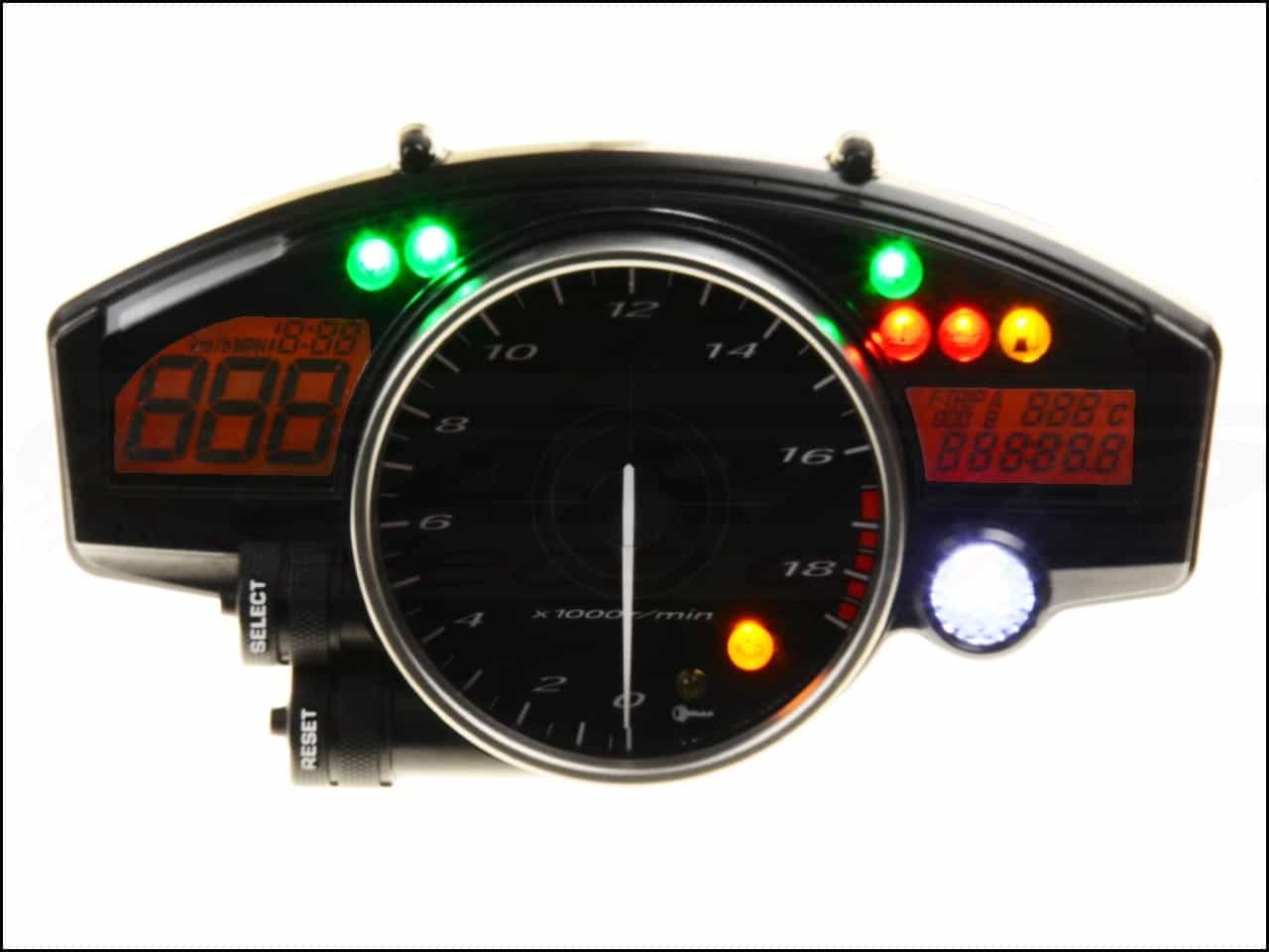 Yamaha YZF-R6 Dashboard (2008-2016)