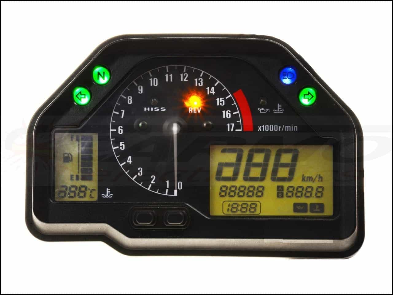 Honda CBR600RR Dashboard