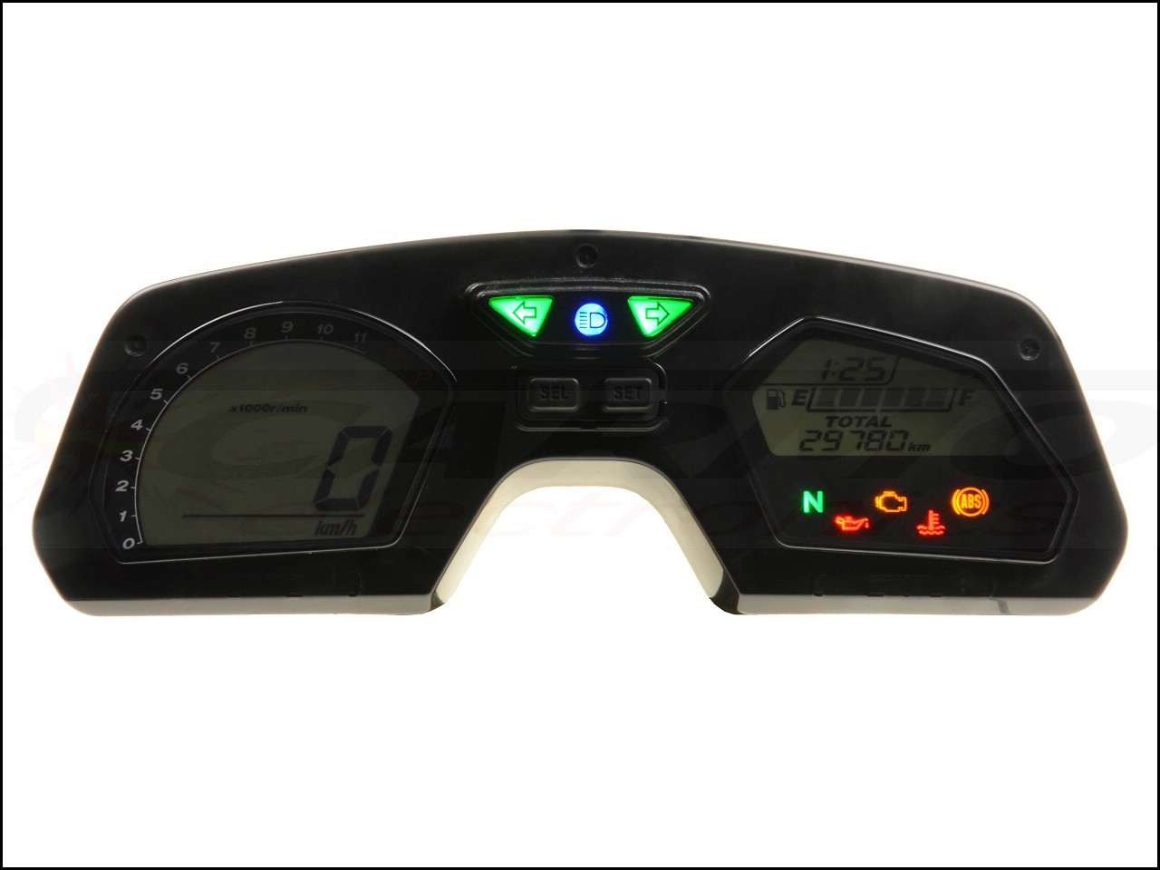 Honda CBR650FA Dashboard
