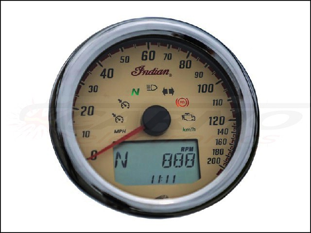 Indian Chief, Chief Classic, Chief Vintage, Chief Dark Horse, Springfield Dashboard