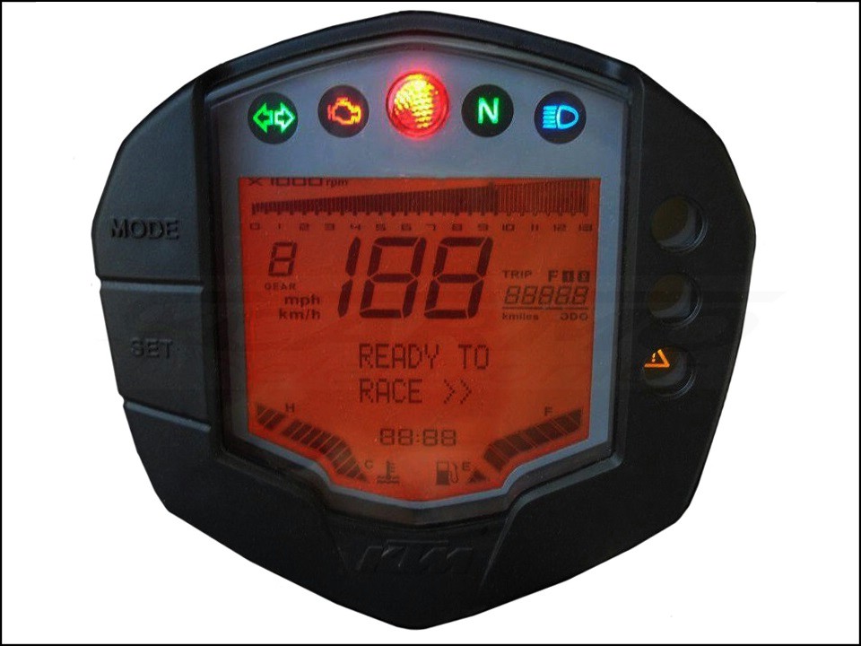 KTM RC125 RC200 RC390 Duke 125 Duke 200 Duke 390 Dashboard
