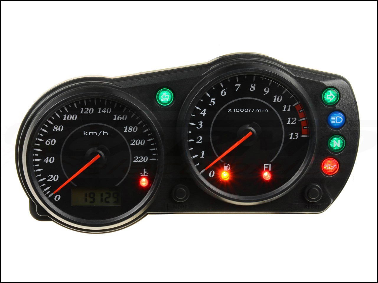 Kawasaki ER6F Dashboard (2005-2008)