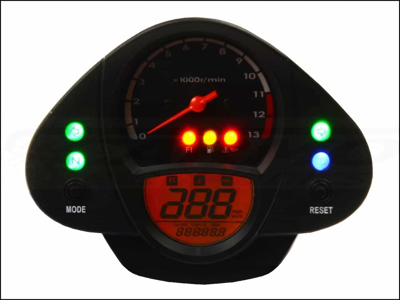Kawasaki ER6N Dashboard (2005-2008)