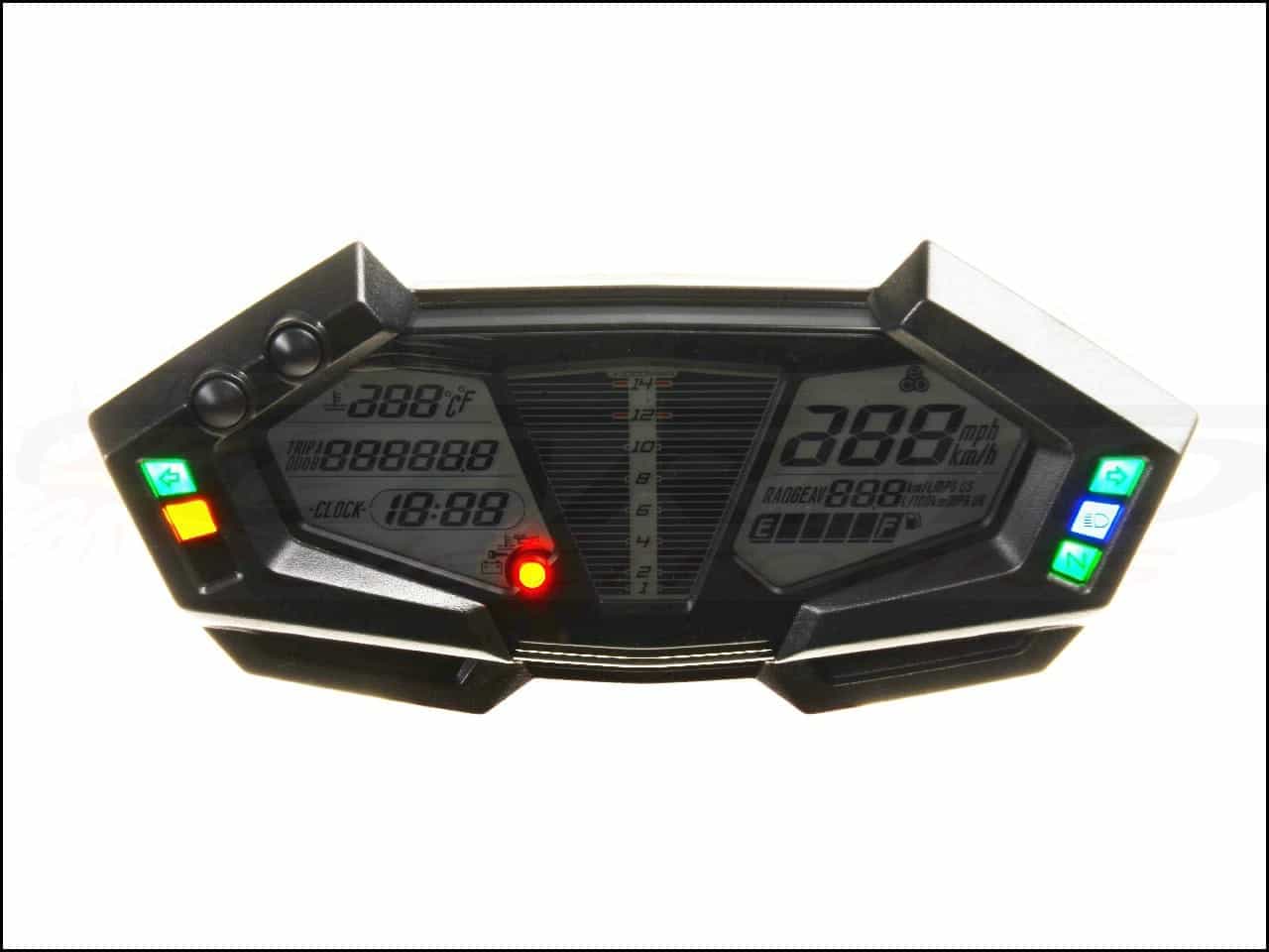 Kawasaki Z800 Dashboard