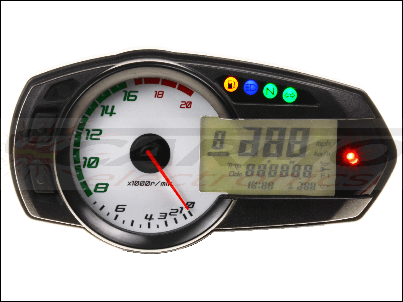 Kawasaki ZX6R Dashboard