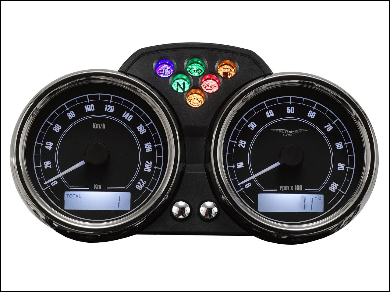 Moto Guzzi V7 Classic II Dashboard