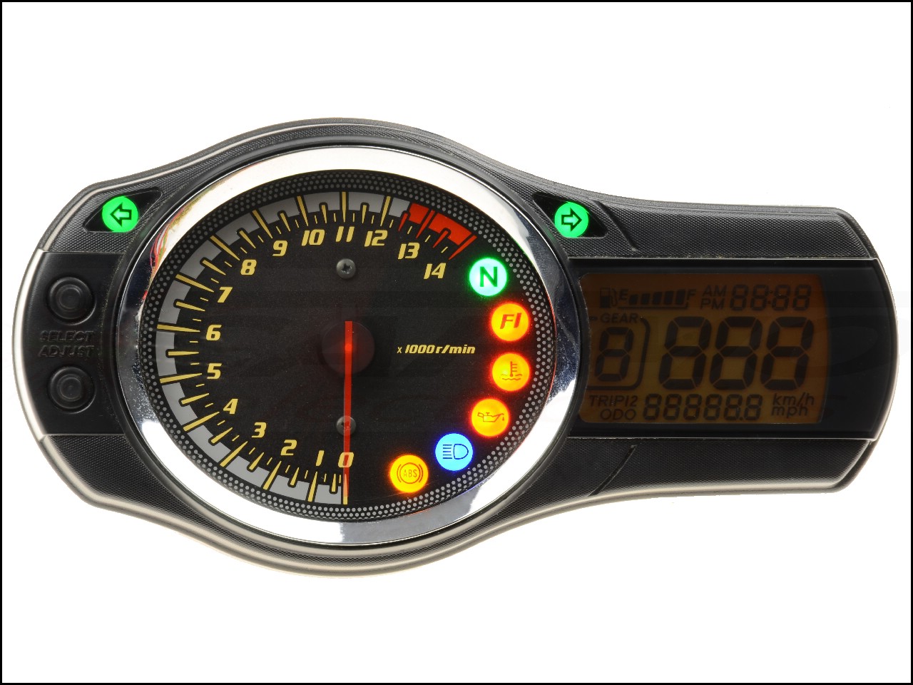Suzuki GSF650 Bandit Dashboard