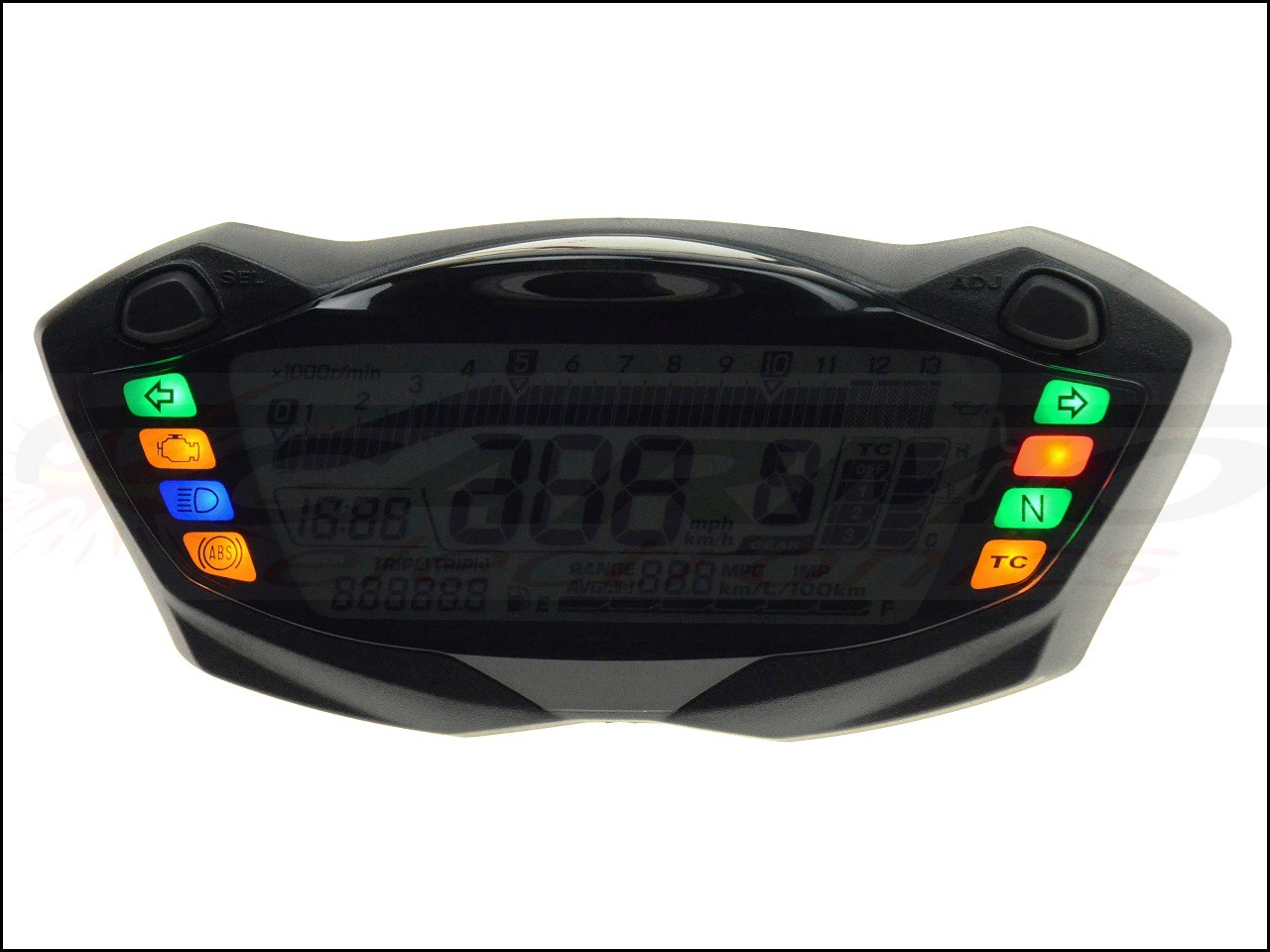 Suzuki GSX-S1000 Dashboard