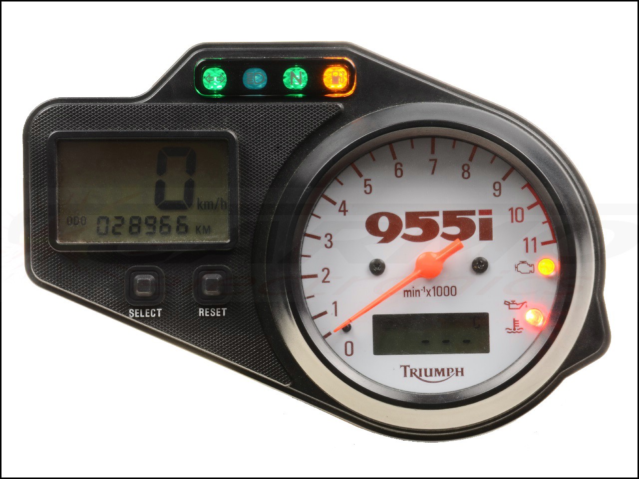 Triumph Speed triple 955i Dashboard