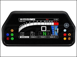 Yamaha YZF-R1 Dashboard (>2015)