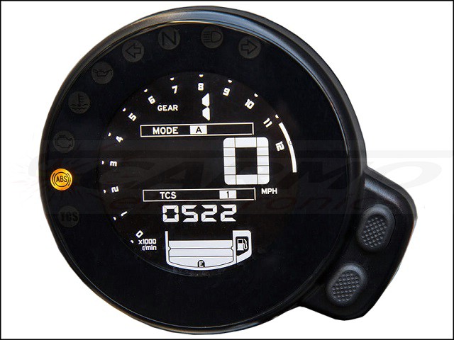 Yamaha XSR900 Scrambler Dashboard