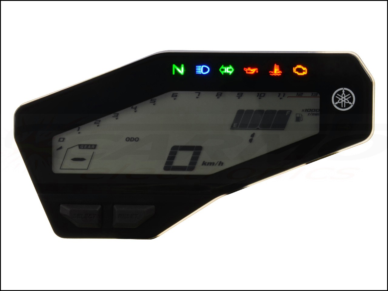 Yamaha MT09 MT-09 FZ09 FZ-09 Dashboard