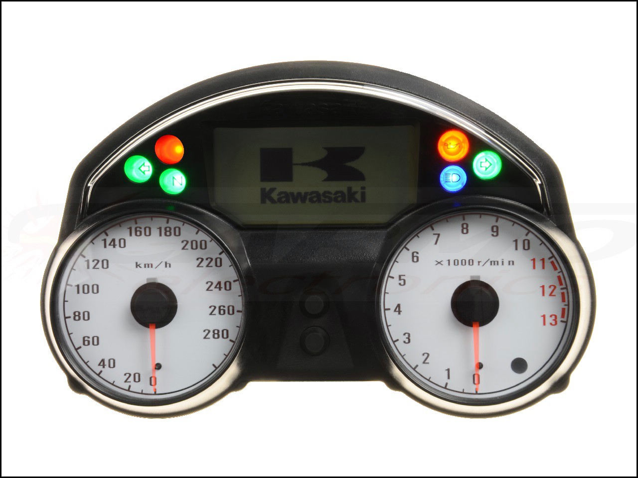 Kawasaki ZZR1400 Dashboard